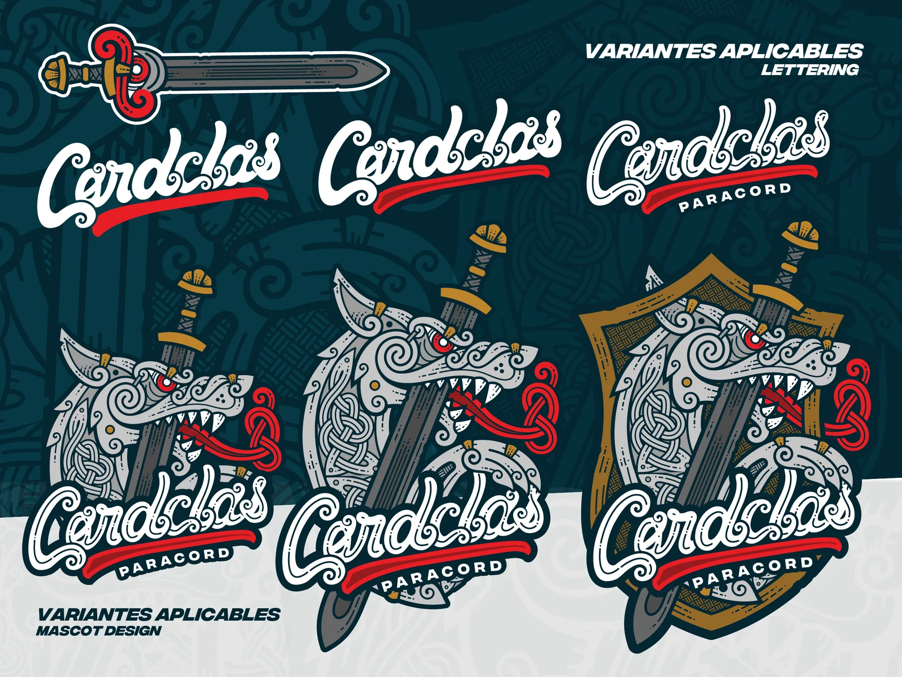 Cordclas Paracord caso preparado para storytelling de branding y mascota